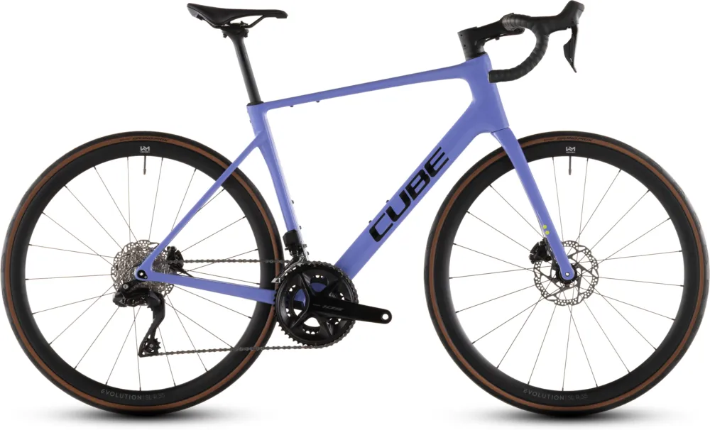 Finale Aktion Cube Attain C:62 SLX - 28 Zoll - Diamant - 2026 - lucidlilac´n´black - Größe 56 CM