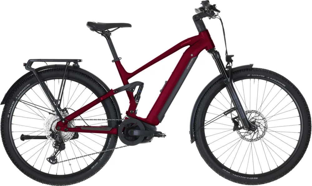Carver SUV E.530 FS - 625 Wh - 29 Zoll - Fully - red / black / anthracite - Größe 50 CM Neu
