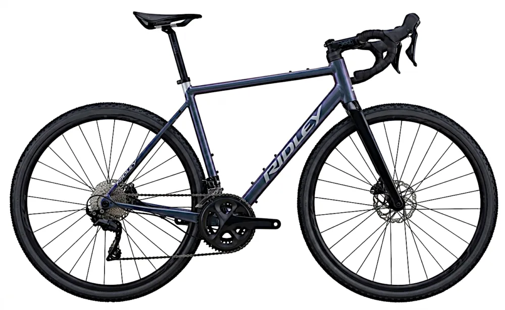 Ridley Grifn A Gravel - Shimano GRX600 - 28 Zoll - Diamant - Dark Violet Cameleon / PC68 / GRA01BSa - Größe L Neu