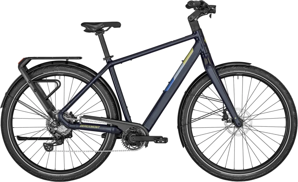 Angebot Bergamont E-Vitess Sport Gent - 360 Wh - 28 Zoll - Diamant - shiny stellar blue - Größe 64 CM