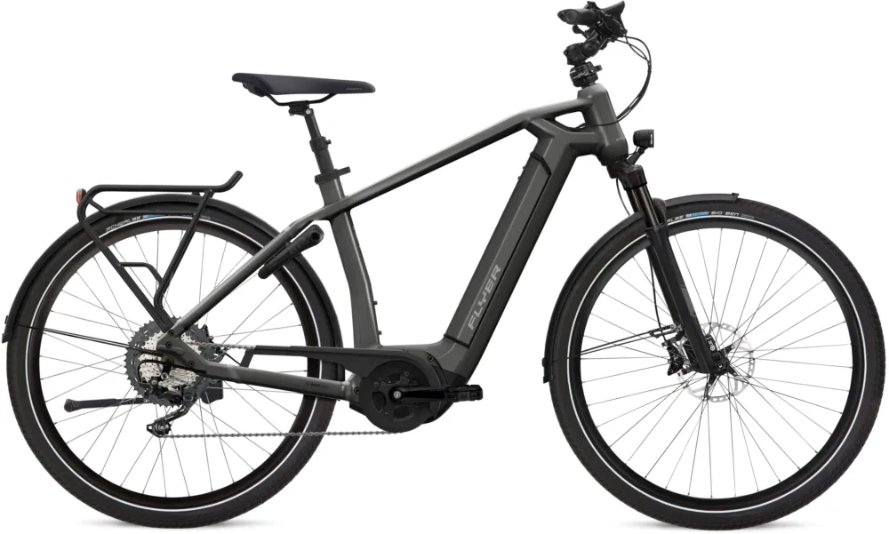 Expressversand Flyer Gotour6 7.10 - 625 Wh - 28 Zoll - Diamant - Anthracite Gloss - Größe L
