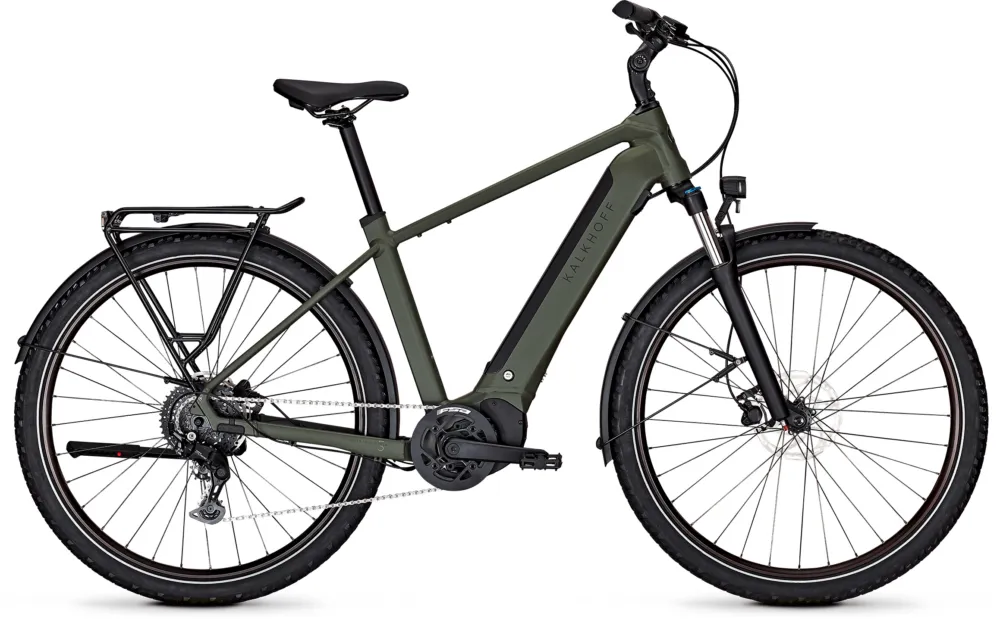 Finale Aktion Kalkhoff Entice 5 Season - 625 Wh - 29 Zoll - Diamant - huntsmengreen matt - Größe L