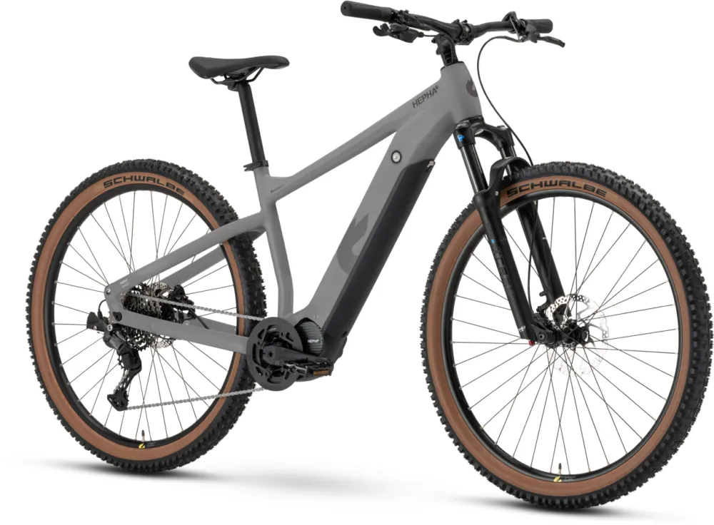 Hepha Mountain 7 Performance - 710 Wh - 29 Zoll - Diamant - Grey / matt - Größe L / 50cm Top-Preis