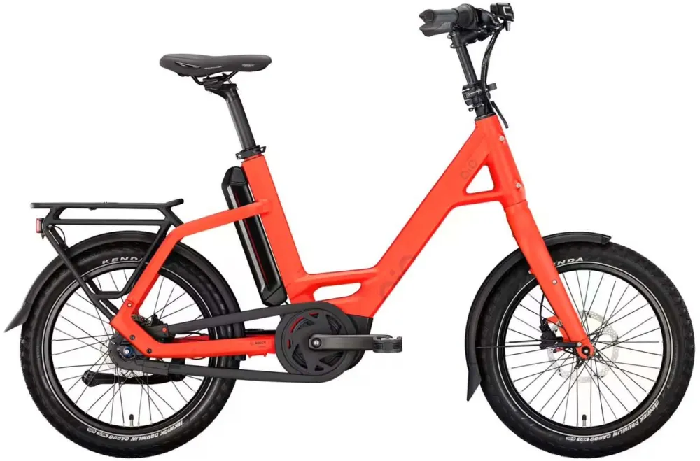 QiO EINS AP-8 - 400 Wh - 20 Zoll - Compact - imola red matt - Größe 48 CM Letzte Chance