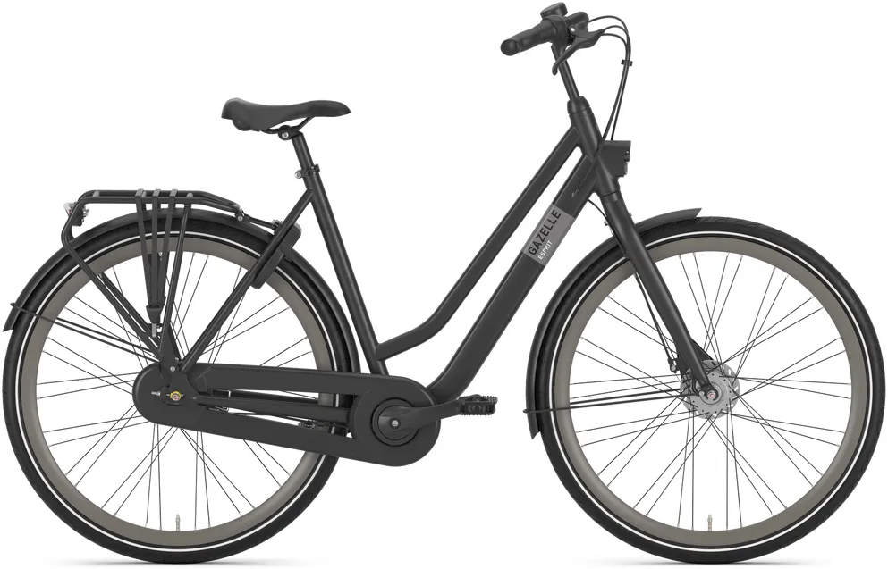 Markenware Gazelle Esprit - 28 Zoll - Tiefeinsteiger - 2026 - black - Größe 59 CM