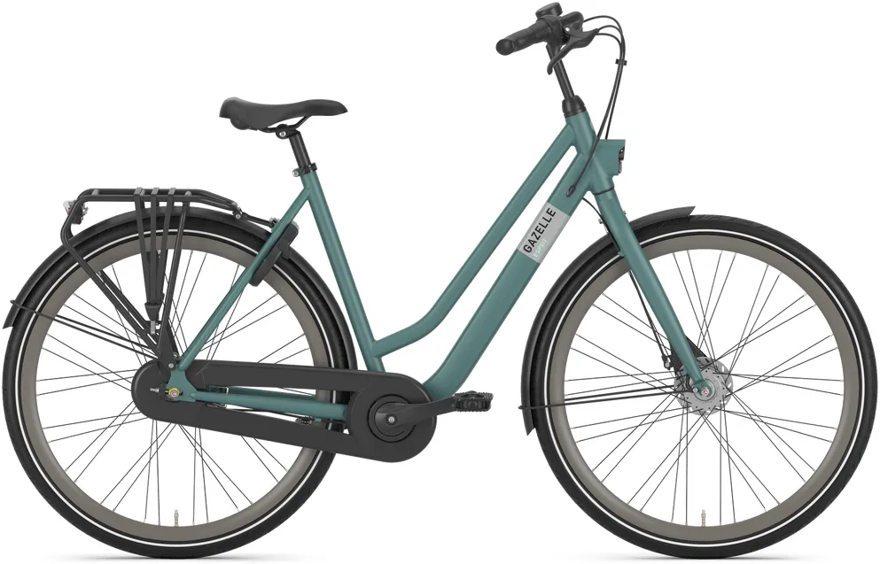 Gazelle Esprit - 28 Zoll - Tiefeinsteiger - 2026 - Thyme Green - Größe 59 CM Neue Kollektion