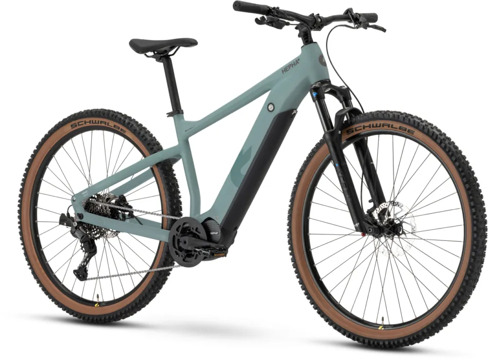 Wochenendangebot Hepha Mountain 7 Performance - 710 Wh - 29 Zoll - Diamant - Blue Grey / matt - Größe M / 45cm