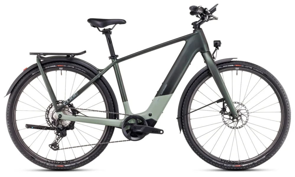 Cube Kathmandu Hybrid C:62 SLT 400X - 400 Wh - 28 Zoll - Diamant - stellar´n´origanogreen - Größe 54 CM Neue Kollektion
