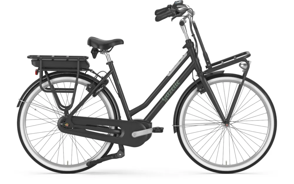 Echt Gazelle Miss Grace C7+ HMB - 500 Wh - 28 Zoll - Tiefeinsteiger - 2026 - blackmatte - Größe 49 CM