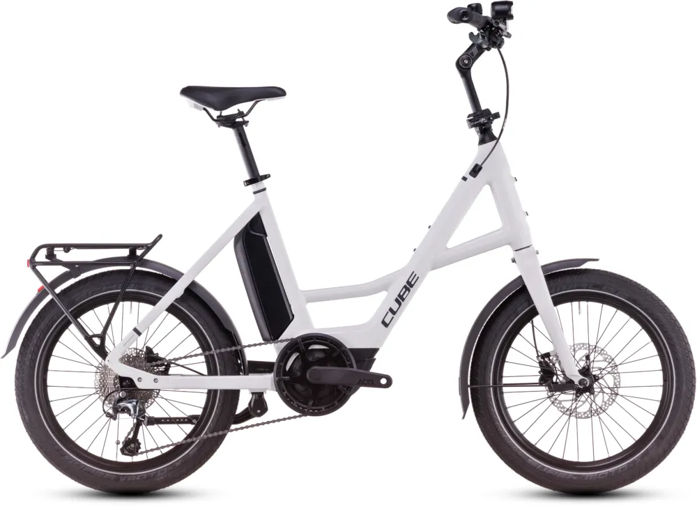 Cube Compact Hybrid 500 - 500 Wh - 20 Zoll - Compact - cotton´n´reflex - Größe One Size Schneller Versand