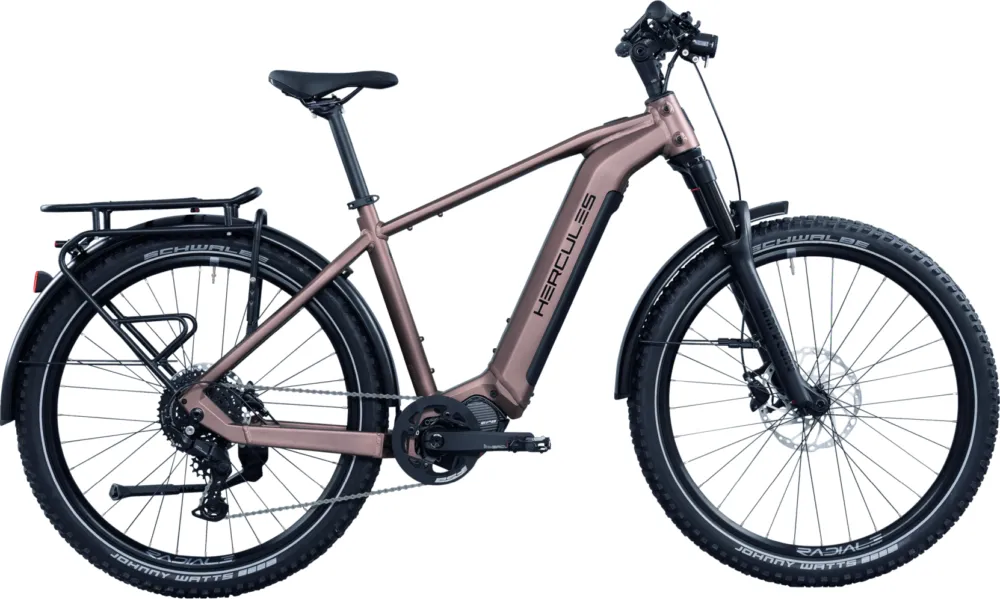 Hercules Nos SUV 2.3 - 630 Wh - 27,5 Zoll - Diamant - brown matt - Größe 41 CM Ausverkauf