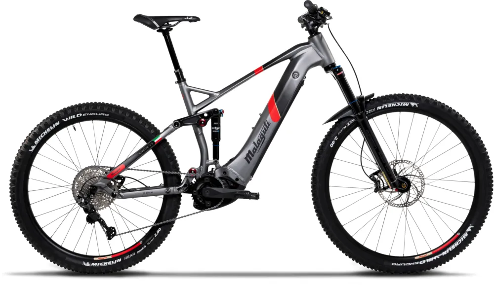 Sofort Bestellen Malaguti Civetta FS 6.0 - 500 Wh - 29 - 27,5 Zoll - Fully - Grausilber - Größe L/52