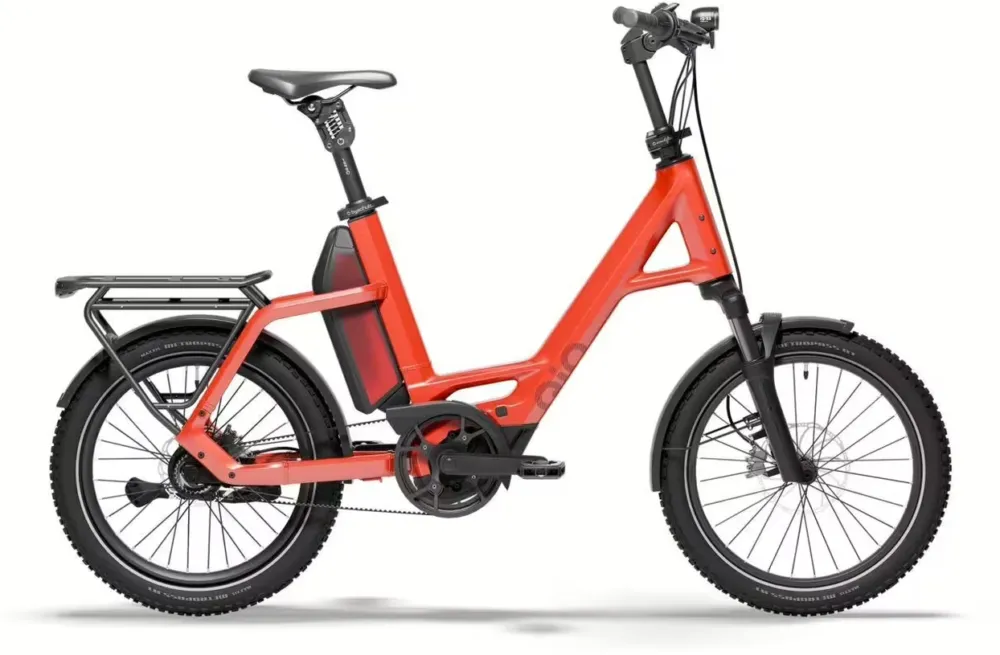 Preiswert QiO Compact CX5x - 800 Wh - 20 Zoll - Compact - 2026 - Imola Red - Größe 48 CM
