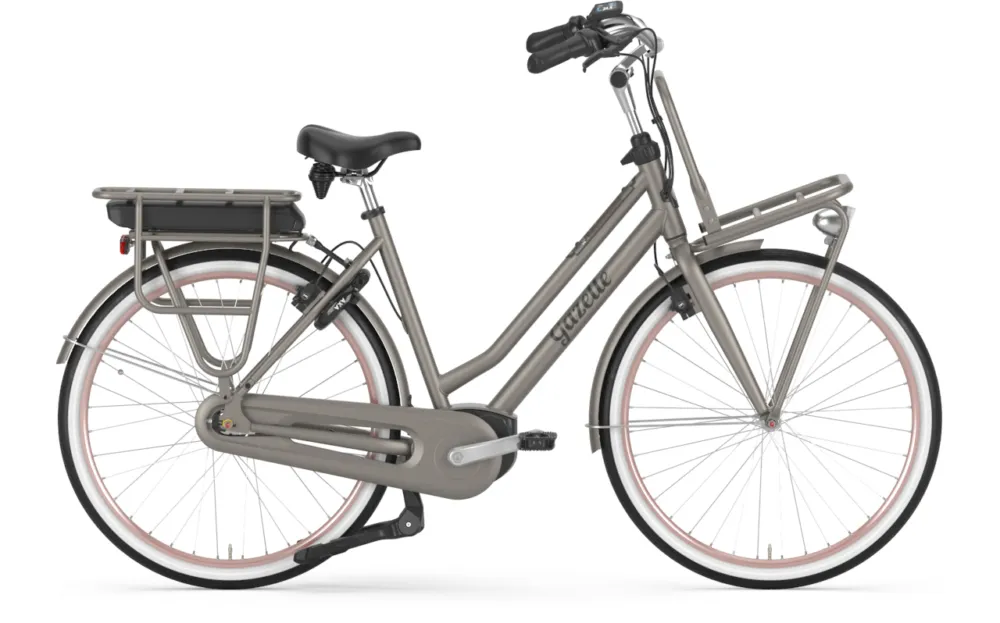 Angebot Gazelle Miss Grace C7+ HMB - 500 Wh - 28 Zoll - Tiefeinsteiger - 2026 - clay greenmatte - Größe 59 CM