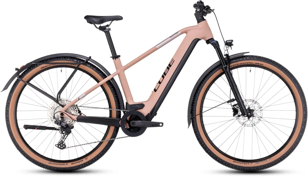 Cube Reaction Hybrid Pro 625 Allroad - 625 Wh - 29 Zoll - Diamant - blushrose´n´silver - Größe 23 ZOLL Markenware
