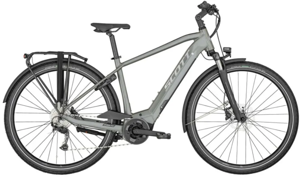 Scott Sub Active eRIDE 10 Men - 500 Wh - 28 Zoll - Diamant - Highland Green - Größe XL Versand Am Gleichen Tag