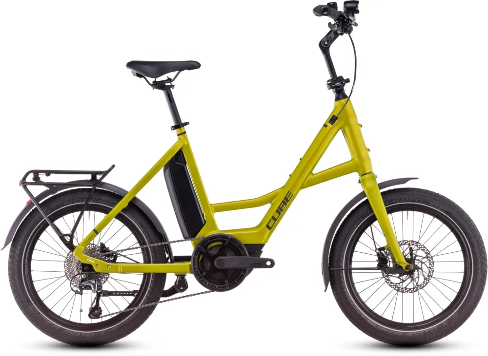 Cube Compact Hybrid 500 - 500 Wh - 20 Zoll - Compact - lizard´n´reflex - Größe One Size Direkt Vom Hersteller