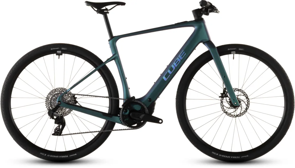 Heißes Angebot Cube Nulane Hybrid C:62 SLX 400X - 400 Wh - 28 Zoll - Diamant - 2026 - polarlight´n´prism - Größe XL