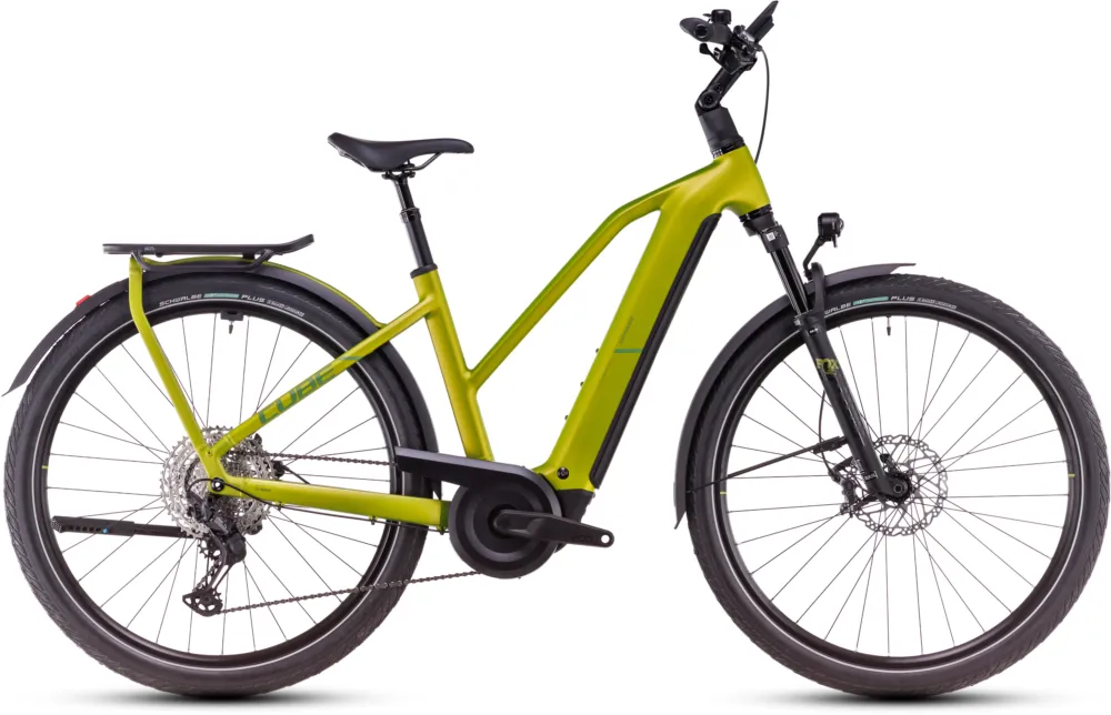 Super-Preis Cube Kathmandu Hybrid EXC 800 - 800 Wh - 28 Zoll - Trapez - lizard´n´juniper - Größe 46 CM