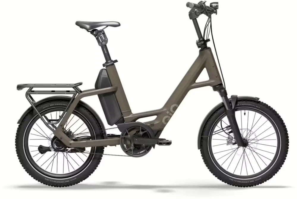 Zertifiziert QiO Compact CX5x - 800 Wh - 20 Zoll - Compact - 2026 - dark olive matt - Größe 48 CM