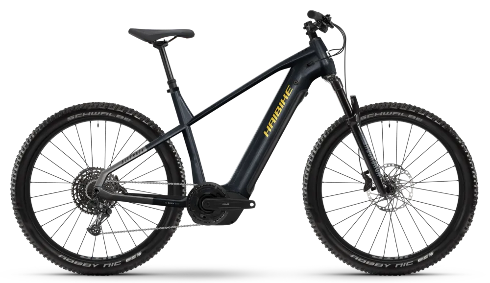 Heißes Angebot Haibike Alltrack 10 29 - 800 Wh - 29 Zoll - Diamant - blue/titan/yellow glänzend - Größe M