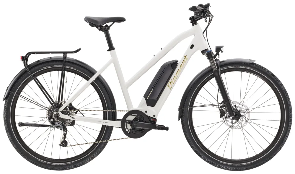 Rabatt Diamant Zing+ - 500 Wh - 27,5 Zoll - Trapez - Weiß - Größe S