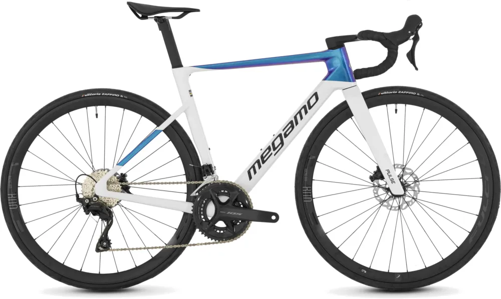 Gratis Versand Megamo Pulse 20 - 28 Zoll - Diamant - 2026 - white blue - Größe L