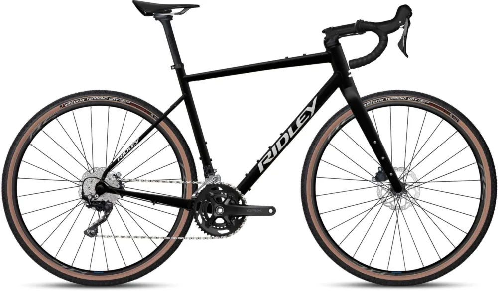 Markenware Ridley Kanzo Adventure Alu - Shimano GRX400 - 28 Zoll - Diamant - Black / PC8 / kav01am - Größe XL