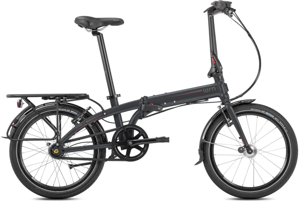 Tern Link D7i - 20 Zoll - Faltrahmen - Satin Steel Grey/Pistachio - Größe One Size Kracherpreis