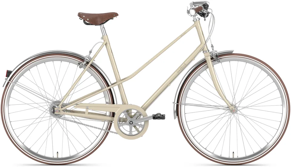 Markenprodukt Gazelle Van Stael - 28 Zoll - Diamant - 2026 - Navy Blue - Größe 59 CM