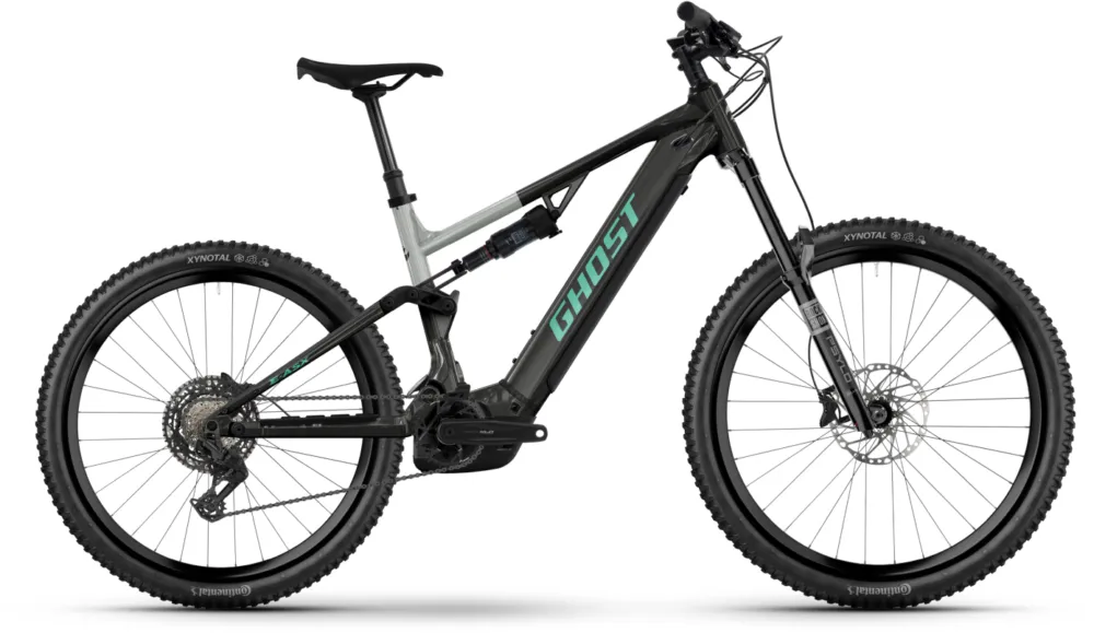 Ghost E-ASX Universal - 800 Wh - 29 - 27,5 Zoll - Fully - blazing black/misty gray - glossy - Größe 45,5 cm / L Nur Für Kurze Zeit