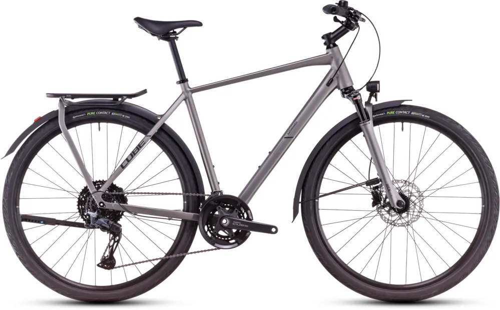 Nur Für Kurze Zeit Cube Kathmandu EXC - 28 Zoll - Diamant - grey´n´black - Größe 54 CM