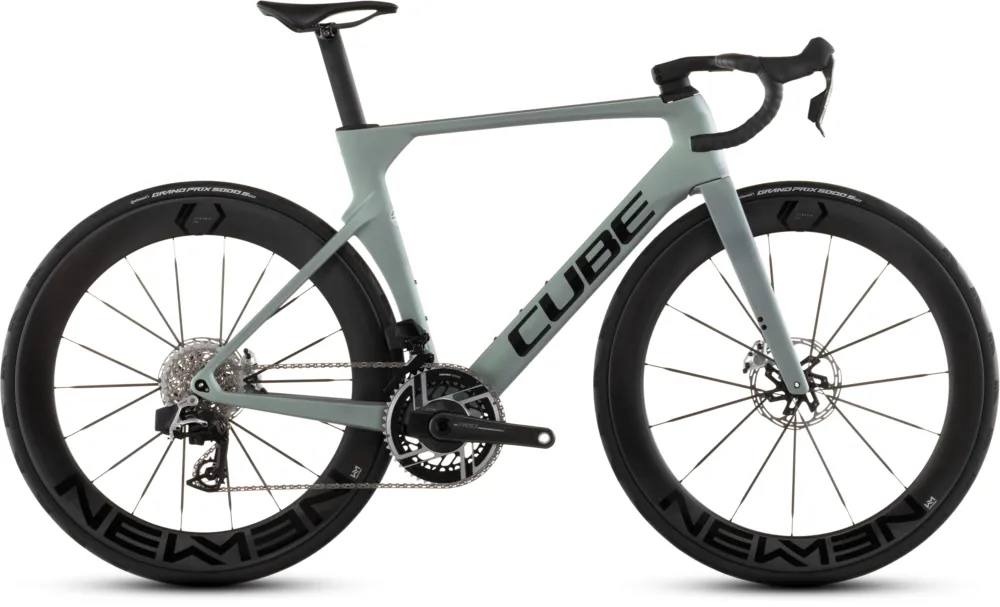 Nur Heute Cube Litening AERO C:68X SLX - 28 Zoll - Diamant - 2026 - seagrey´n´black - Größe 52 CM