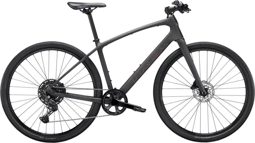Trek FX Sport 4 - 28 Zoll - Diamant - 2026 - Matte Onyx Carbon - Größe M Sonderangebot