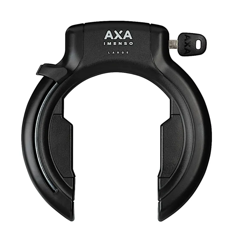 AXA Rahmenschloss Imenso Large mit Plug-in für Anschließkette Kostenloser Rückversand