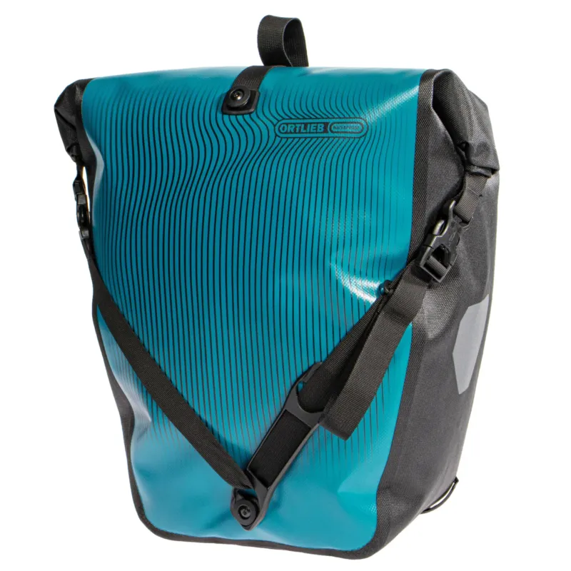 Abverkauf ORTLIEB BACK-ROLLER DESIGN WAVE LINES Gepäckträgertasche