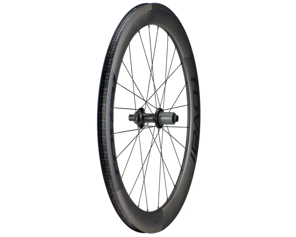 Roval Rapide CLX 700c - Hinterrad | satin carbon-gloss black Zertifiziert