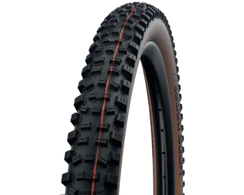 Hans Dampf 29x2.35 Zoll MTB-Reifen Addix Soft Evolution Line faltbar | black-bronze 60-622 Echt