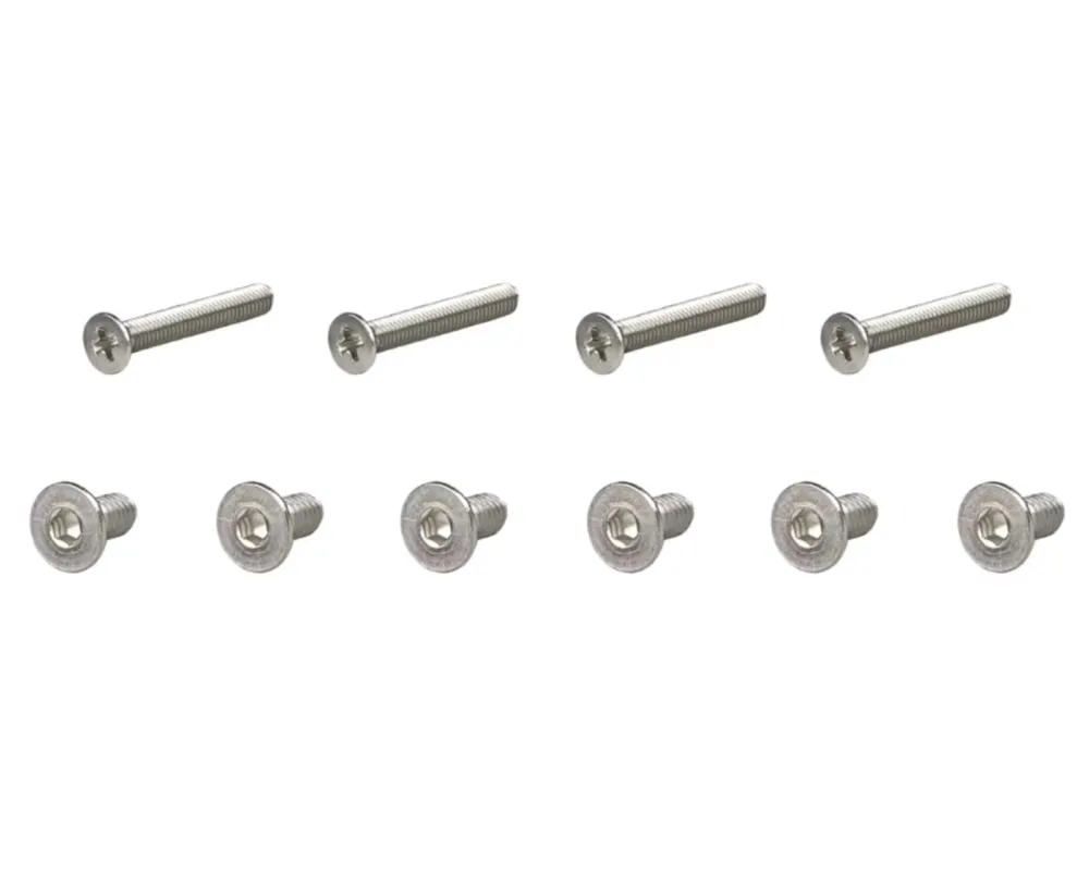 Preisknaller -Diamant Powertube Battery Hardware Kit (10 screws) | silver