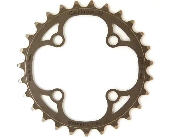 Wochenendangebot X-Ring MTB Titan 4-Arm | 64 mm X-Double, Titankettenblatt (2x9) oder (2x10) 27 Zähne, innen