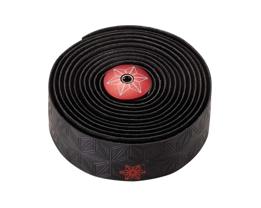 Günstig Supacaz Super Sticky Kush Galaxy Lenkerband | red print-ano red