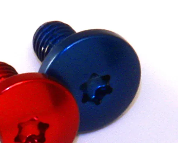 Top-Seller Disc Rotor Al-Schrauben M5x10 mit Torx Grün