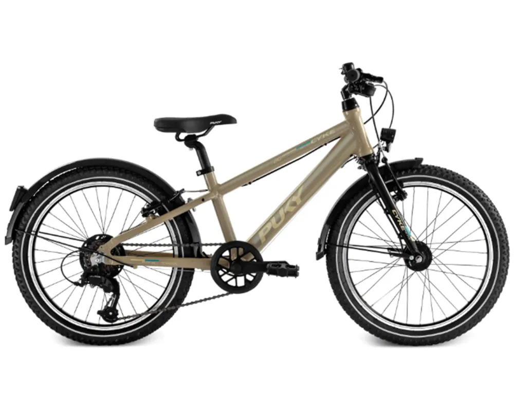 Cyke 20-7 Active - Kinderfahrrad mit 7-Gang 2025 | dusty sand-black 20" Billig