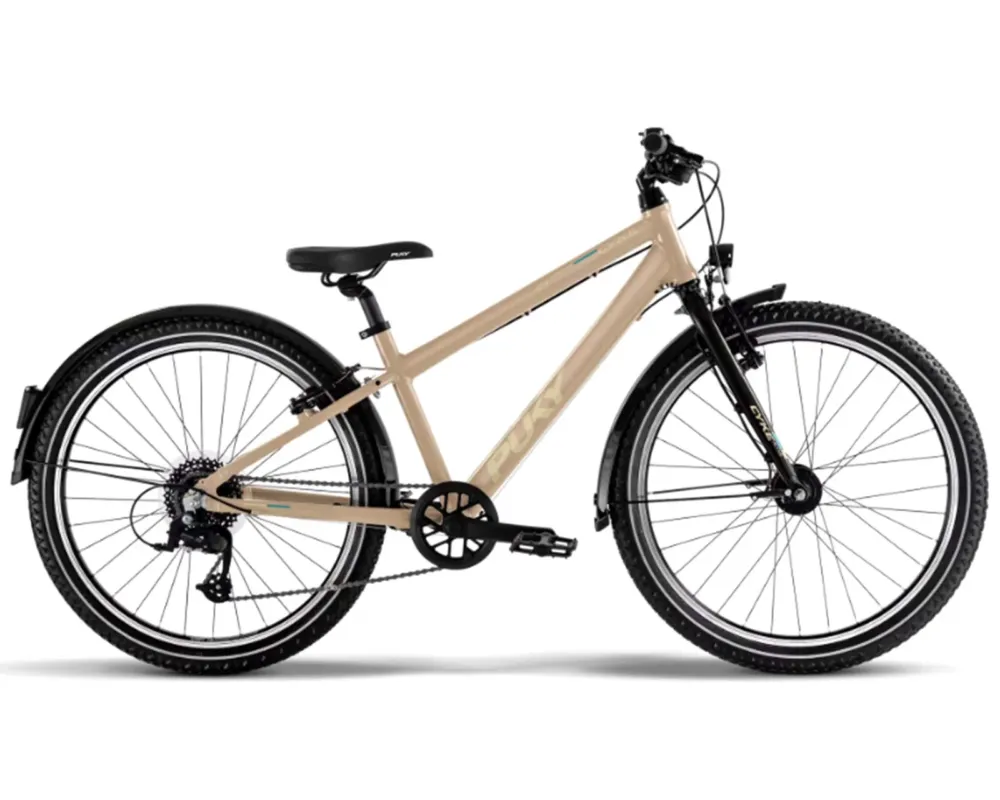 Finale Aktion Cyke 24-8 Active - Kinderfahrrad mit 8-Gang 2025 | dusty sand-black 24"