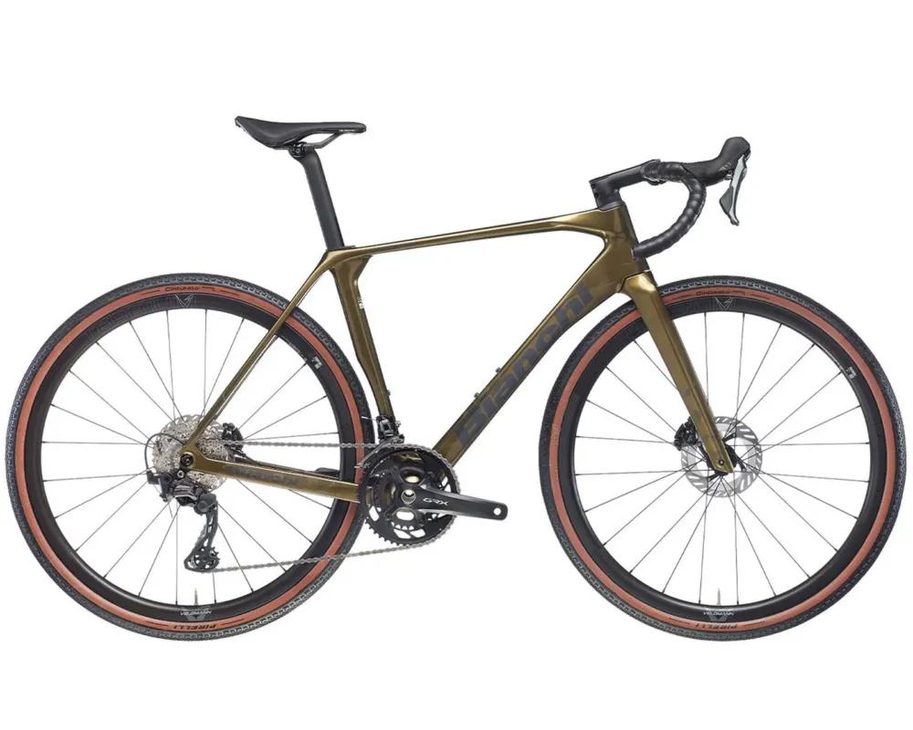 Zertifiziert Impulso Pro GRX 820 2x12-fach - Carbon Gravel Bike 2026 | terra camo-graphite 28" - L
