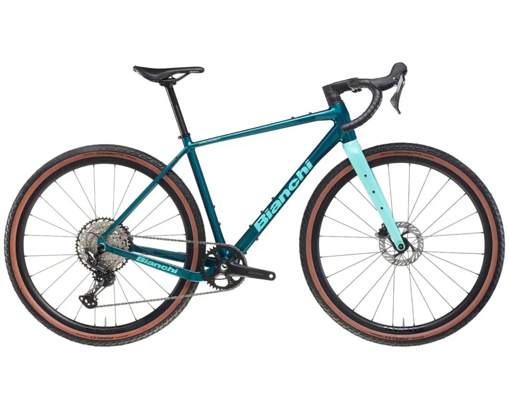 Arcadex AL GRX 610/822 Disc 1x12-fach - Gravel Bike 2026 | turquoise-celeste 28" - M Markenware