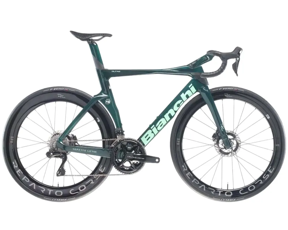 Direkt Vom Hersteller Oltre RC 140th Limited Edition Dura-Ace Di2 2x12-fach - Carbon Rennrad 2025 | inked dark celeste-carbon 53 cm