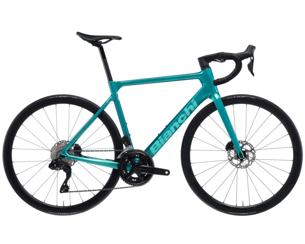 Neue Ware Sprint ICR 105 Di2 2x12-fach - Carbon Rennrad 2025 | metallic celeste 53 cm