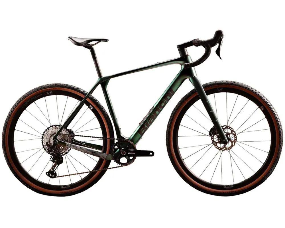 Arcadex Pro GRX 820/822 Disc 1x12-fach - Carbon Gravel Bike 2024 | greenish black 28" - M Kostenloser Versand