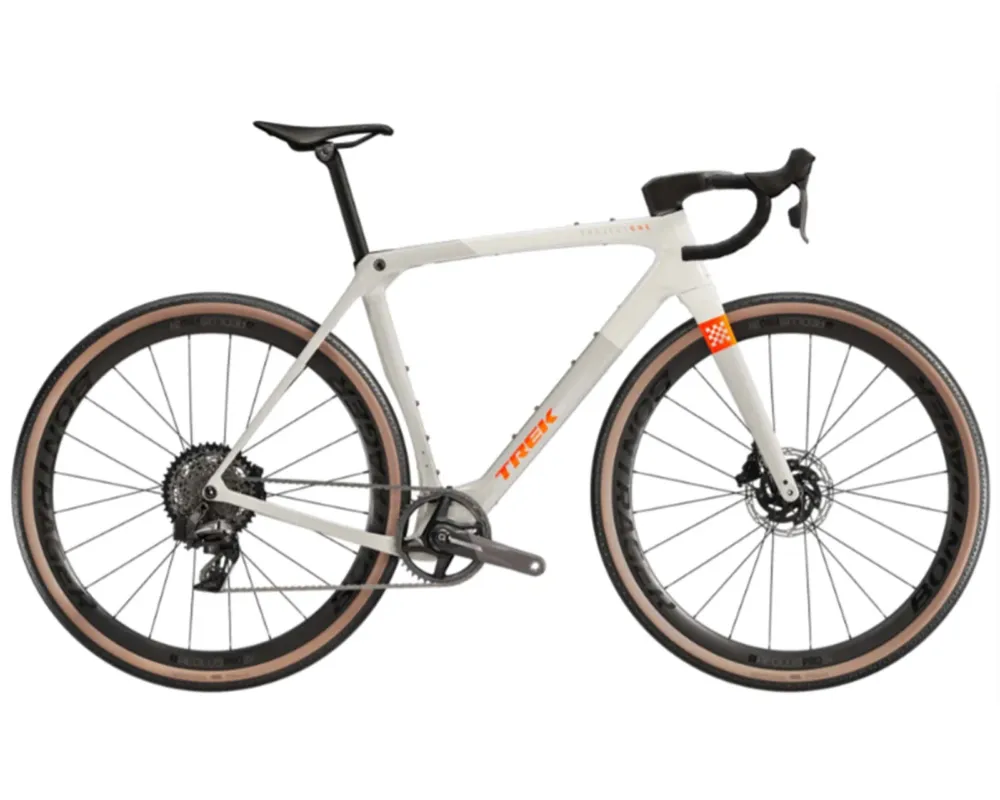 Checkmate SLR 7 AXS - Carbon Gravel Bike 2025 | era white-buff beige 54 cm Neu Im Sortiment